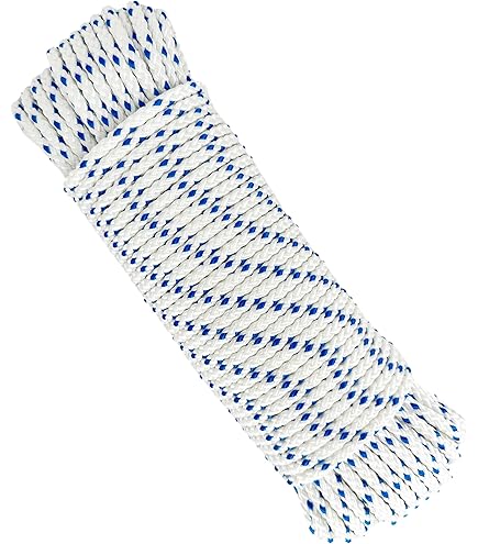 Corderie Italiane 6006671-00 Surf Braid 06 Mm-30 M-bleu