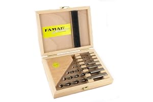 Famag 1594507 Holzspiralbohrersatz HSS 7-TLG