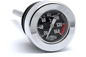 DOCK66 MOTORCYCLE PARTS Öltemperatur-Messstab Harley-Davidson Softail ab 2000 vibrationsgedämpft