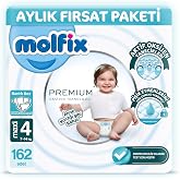 Molfix Premium Monthly Deal Package Size 4 162 Pieces