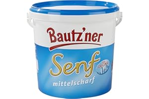 ‎WF-EMSE060 Bautzner Senf - mittelscharf - Bautz´ner classic Senfgewürz - Eimer a 10 kg - WF-EMSE060