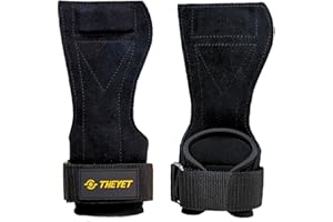 THEYET Calleras para Crossfit y Gimnasio - Guantes de Calistenia y Musculación Hombre y Mujer - Protección para Dominadas, Pesas y Barra - Muñequeras Gym Integradas - Lima de Callos Incluida