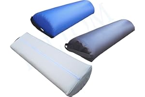 BELTOM Coussin Rembourre cylindrique Demi 1/2 Rouleau X Table de Massage lit esthetique - Noir