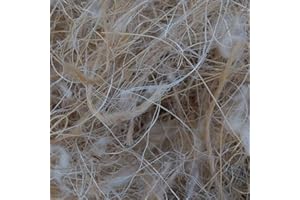 SISAL FIBRE Coco-Sisal-Jute-Coton Canari Pinsons Nid d'oiseaux 50 g