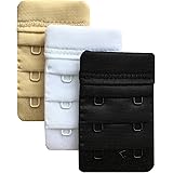 Chanie Donna 3 Pezzi morbido Estensioni reggiseno 2-ganci, 6,1cm x 3,8cm