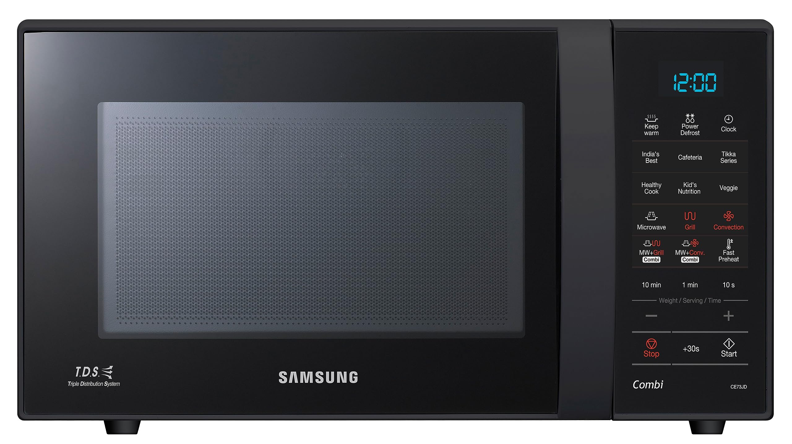 Samsung 21L Convection Microwave Oven Review: CE73JD-B/XTL Dark Gray Model