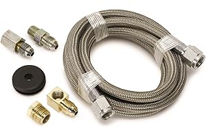 AUTO METER 3228 Geflochtener Edelstahlschlauch