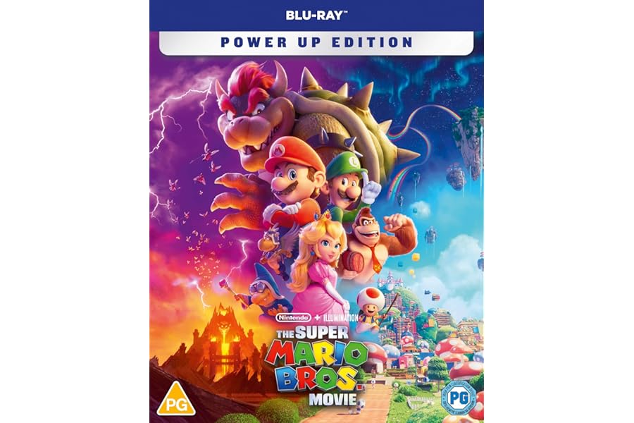The Super Mario Bros. Movie [Blu-ray] [2023] [Region Free]