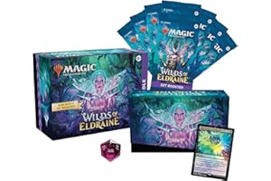 MAGIC THE GATHERING Magic: The Gathering Wilds of Eldraine Bundle - 8 Set Boosters + Accessories
