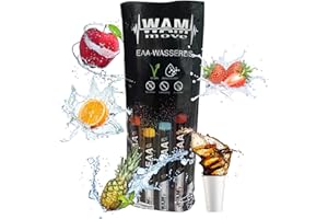 EAA Wassereis by WAM move® |Flüssigkeit, 15 x 40ml = 600ml | Vegan - Eis | essential amino acid