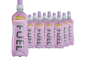 Applied Nutrition BodyFuel Electrolyte Water - Body Fuel Prime Drink with BCAAs and Vitamins, Fast Hydration (12 x 500ml) (Millions Raspberry)