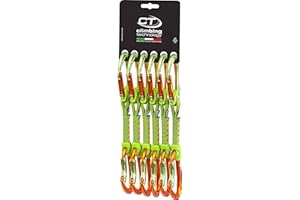 Climbing Technology Nimble Fixbar Set NY Unisex – Erwachsene, Grün/Orange, 12 cm