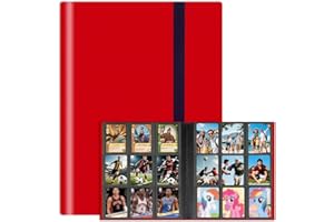 TAOBWN 9-Pocket Trading Card Binder, 30 Pages Holding 540 Pockets, PU Trading Card Album Card Folder Card Binder Holder Album for MTG, TCG, Pokemon Yu-Gi-Oh, Basketball Sports Cards, Game Cards