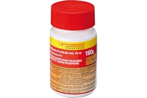 ROTHENBERGER Industrial - 035610E - Pâte Flux Industrielle LP5 pour Installations avec Tuyaux en Cuivre, 160g