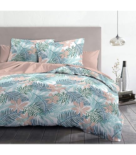 Copripiumino Constellation Celestial - Reversibile Blu/Bronzo, Tema Stelle E Luna, In Policotton Morbido - Foto 4