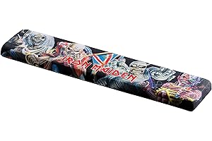 Subsonic-Iron Maiden Wrist Rest - Memory Foam, Ergonomic Design - Licensed Iron Maiden Merchandise