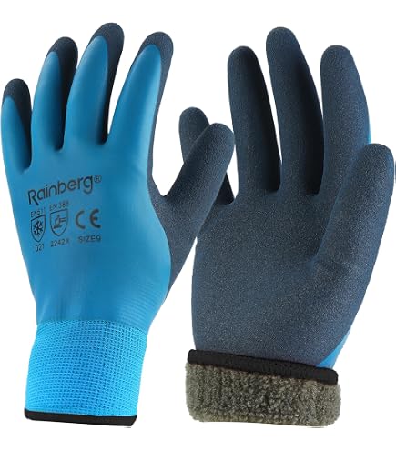 HANDLANDY Work Gloves Mens & Women, Utility Safety Mechanic Working HANDLANDY Work Gloves Mens & Women, Utility Safety Mechanic Working