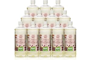 Novità KieselGreen Bioetanolo 12 x 1 litro con profumo per camino a etanolo, molte varietà, etanolo biologico come profumo per ambienti in molte fragranze (GW)