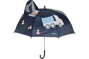Playshoes Stockschirm mit kindgerechtem Mechanismus Unisex Kinder Kinder Regenschirm