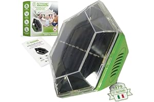 ISOTRONIC dispositivi di allontanamento Uccelli a energia Solare a ultrasuoni saccia piccioni per balconi finestre e Alberi da Frutta Anche per allontanare i Gatti da Automobili e Giardini
