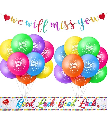 Abschieds-Banner 'We Will Miss You' – 180 X 40 Cm, Polyester, Mit Messinglöchern Zum Aufhängen