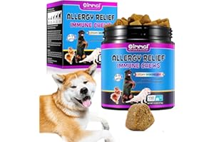 IDUCEN Itch and Immunity Treats for Dogs, (150 Chews Peking Duck Flavor) Itchy Dog Skin Relief or Allergy,for Eyes, Ears, Seasonal Allergies and more,Skin& Coat Healthier for All Breeds and Sizes