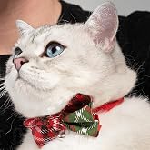 Patipatron Adjustable New Year Bow Tie Cat Collar (CHINCH)