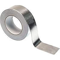 Aluminium-Klebeband, 48 mm x 50 m, hochwertiges, strapazierfähiges Klebeband von Gocableties, silber