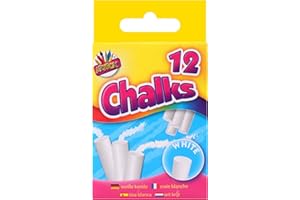 ART BOX ARTBOX Lot de 12 craies dans une boîte à suspendre - Blanc - 1208