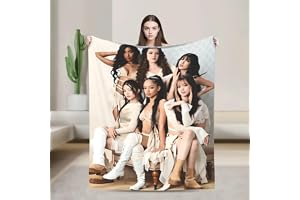 KPOP Kat-seye flanell överkast filt för EYEKON 100 x 150 cm soffa säng