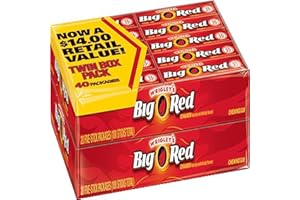 Wrigley's 5 sticks chewing gum rouge 40 packs