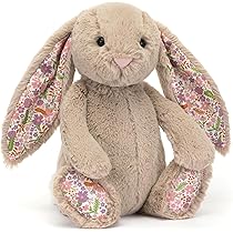 Jellycat Blushkin Blossom Luxe Bunny : Amazon.es: Juguetes y juegos