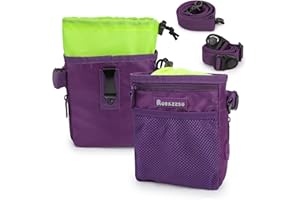 Ruoxzzsu Bolsa Premios Perro Bolsa Chuches Perro Bolsa Premios Perro Adiestramiento Bolsa de Entrenamiento para Perros