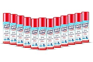 Lysoform On the Go - Spray Detergente Mani Igienizzante, Confezione Risparmio da 12 Pezzi