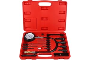 SIXTOL MECHANIC ENGINE TESTER 19 | Comprobador de compresión para motores diesel | 70 bar | manómetro de presión