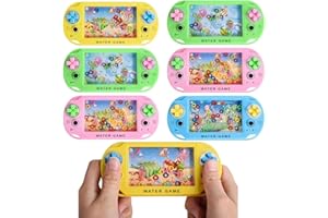 Harxin 6 Pezzi Gioco Portatile, Mini Gioco Anelli di Lancio, Flipper per Bambini, Regali di Compleanno, Borse da Festa per Età Diverse