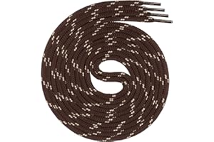 Swissly Lacci rotondi circa 4,5 mm di diametro per scarpe da lavoro, scarpe da trekking, stivali – lacci per scarpe in poliestere – lunghezza 70 – 220 cm