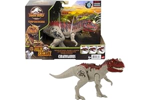 Jurassic World - Dinosauro Jurassic World, Action Figure Giocattolo Attacco Sonoro, dai 4 Anni in su, GWD07