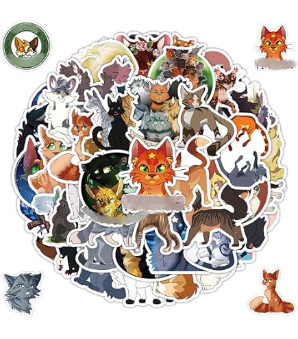 Autocollants Chats Noirs Drôles - 500 Stickers Par Rouleau Pour Déco Gourde, Scrapbooking, Cahiers
