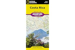 Costa Rica: Adventure Maps: 3100