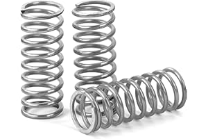 GUNGY Ressort de Compression 50mm Ressorts Compression en Acier Inoxydable Diamètre du Fil 2,2mm Diamètre Extérieur 20mm Force du ressort 8,8KG 4 Pièces