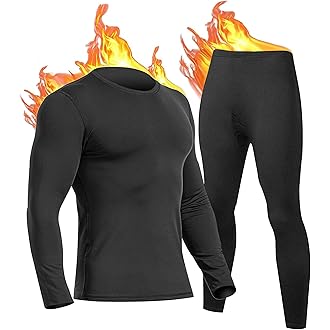 luxury mens thermal underwear