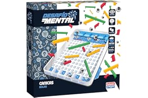 Falomir - Canicas Desafío Mental - Canicas y Barreras | Juego de Lógica y Destreza Visual | para 1 Jugador (Edad 6+)
