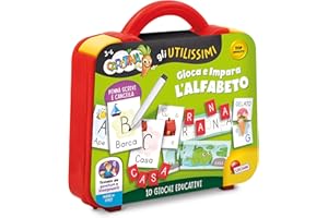 LISCIANIGIOCHI Lisciani Giochi CAROTINA Gli UTILISSIMI Valigetta Gioca E IMPARA Alfabeto