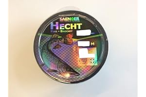Specitec Monofile Angelschnur, Angelschnur für Forellen, Hecht, Karpfen, Kabeljau, Maultiere