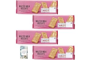 Biscuits Hamper Treat Bundle Consisting Malted Milk Biscuits Snack (4 Pack) – Gift Or Personal Treat By Oerich Gift