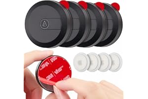 CITYMORE 4 pack For Apple Airtag Holder with 3M Adhesive Sticker,Waterproof Durable Scratch-Resistant AirTag Case,Protective Air Tag Holer Accessory for Skis,Trailer,Drone, Bike, car& More