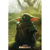 Grupo Erik Poster The Mandalorian Child Grogu - Duvar Dekorasyonu Baby Yoda Star Wars