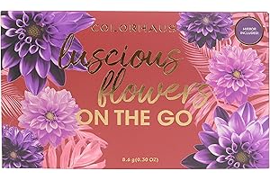 Markwins Colorhaus On the Go Palette Makeup - Palette Trucchi con Specchio Interno e Kit Professionale Completo - Set Trucchi con Ombretti Occhi, Blush, Illuminante Viso, Fard e Lucidalabbra