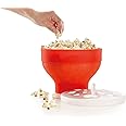 Lekue Microwave Popcorn Popper/Popcorn Maker, Red, Standard Size
